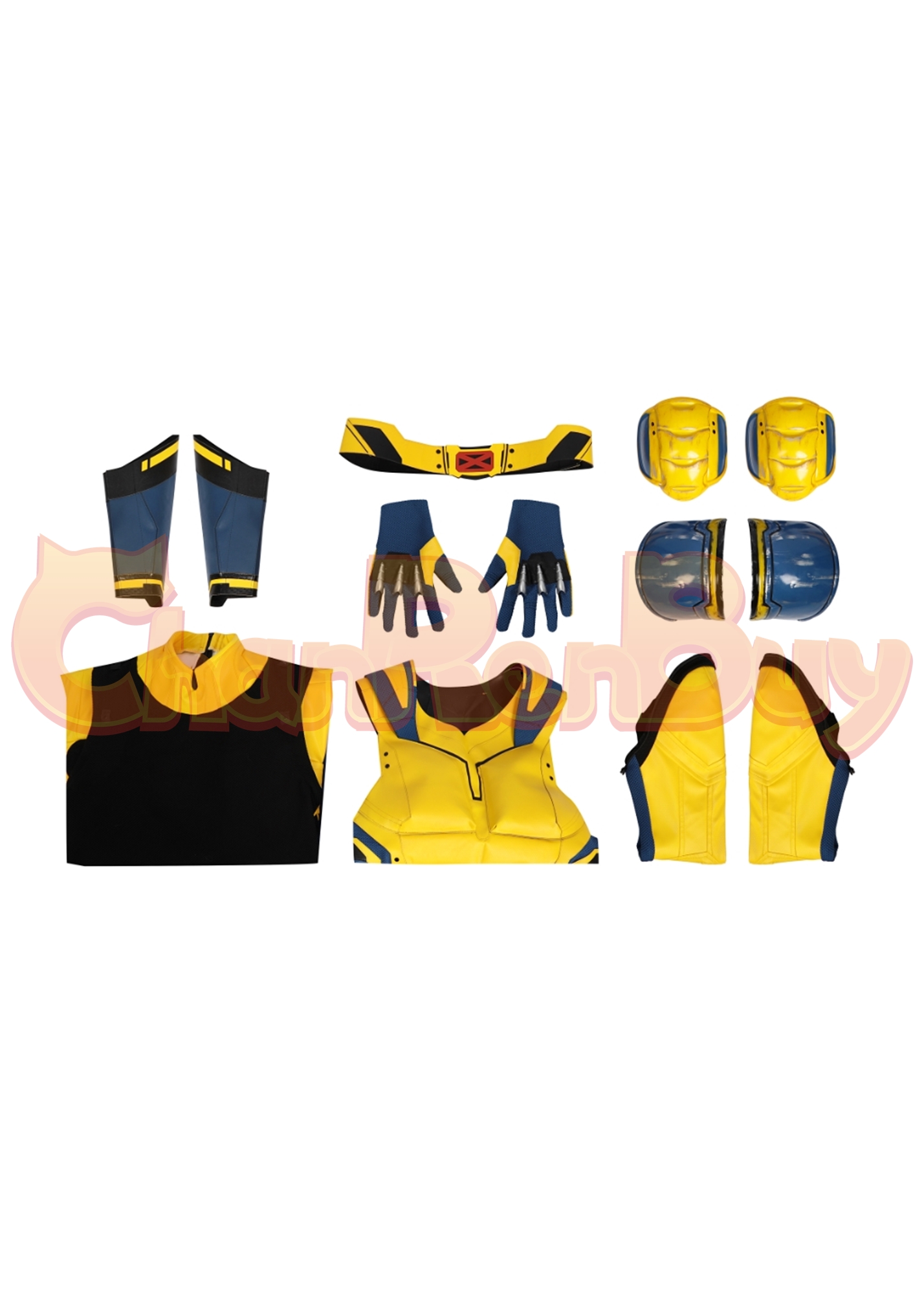 Wolverine Costume Deadpool & Wolverine Suit Cosplay