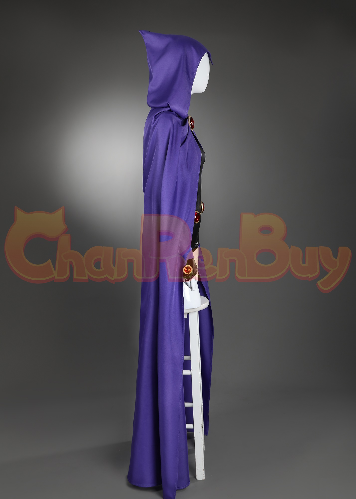 Raven Costume New Teen Titans Rachel Roth Suit Cosplay