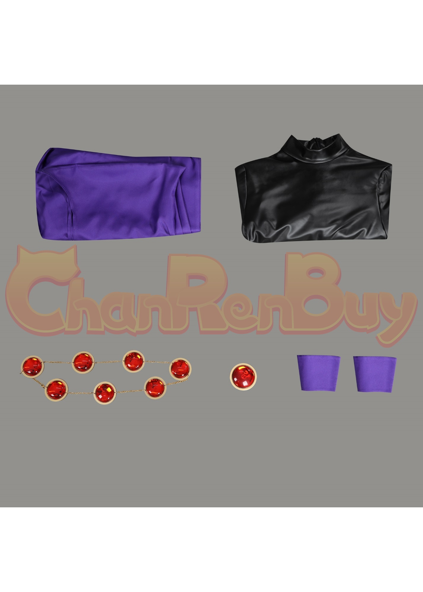 Raven Costume New Teen Titans Rachel Roth Suit Cosplay