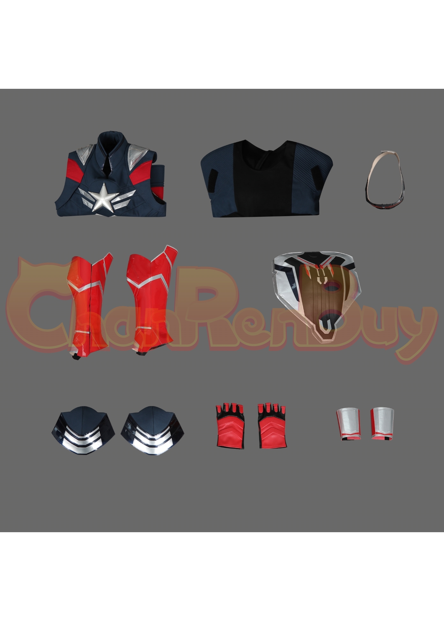 Sam Wilson Costume Captain America Brave New World Suit Cosplay