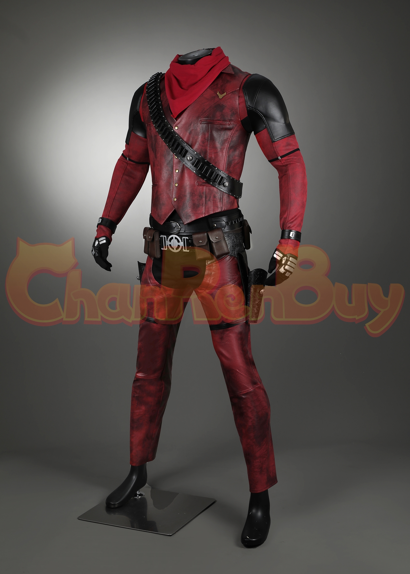 Cowboypool Costume Deadpool & Wolverine Suit Cosplay