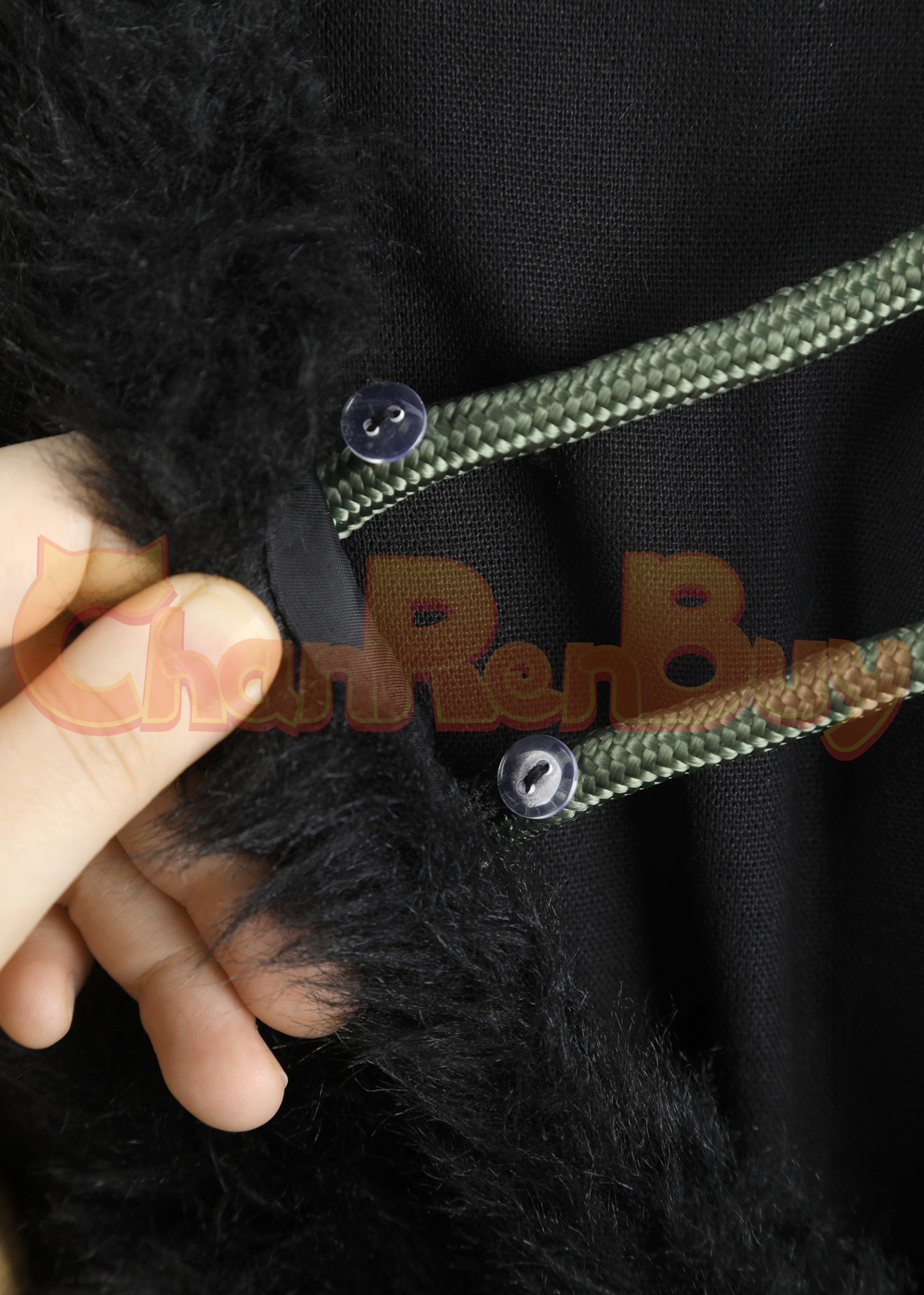 Ebongold Silk Robe Costume Black Myth: Wukong Suit Cosplay