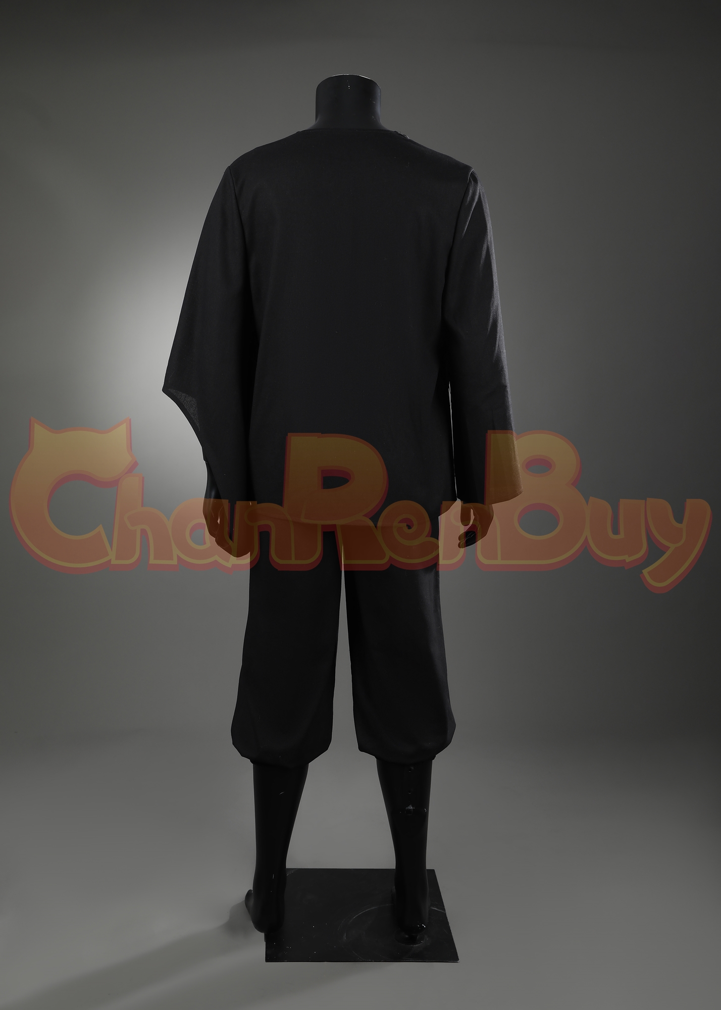 Ebongold Silk Robe Costume Black Myth: Wukong Suit Cosplay