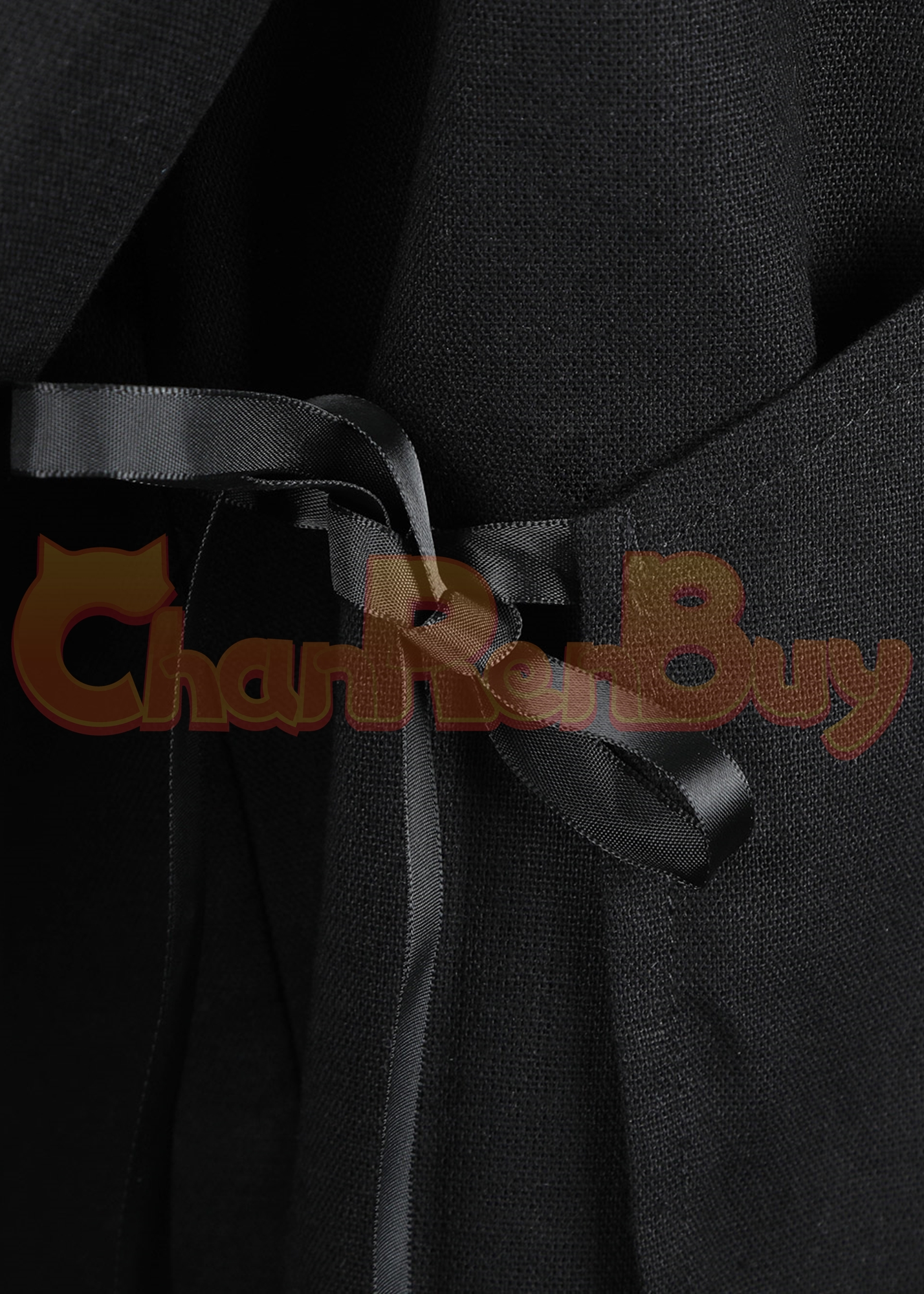 Ebongold Silk Robe Costume Black Myth: Wukong Suit Cosplay