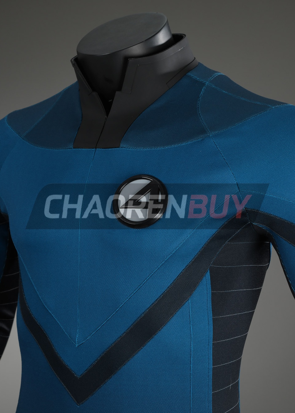 Human Torch Costume Fantastic Four Johnny Storm Suit Cosplay Ver.4
