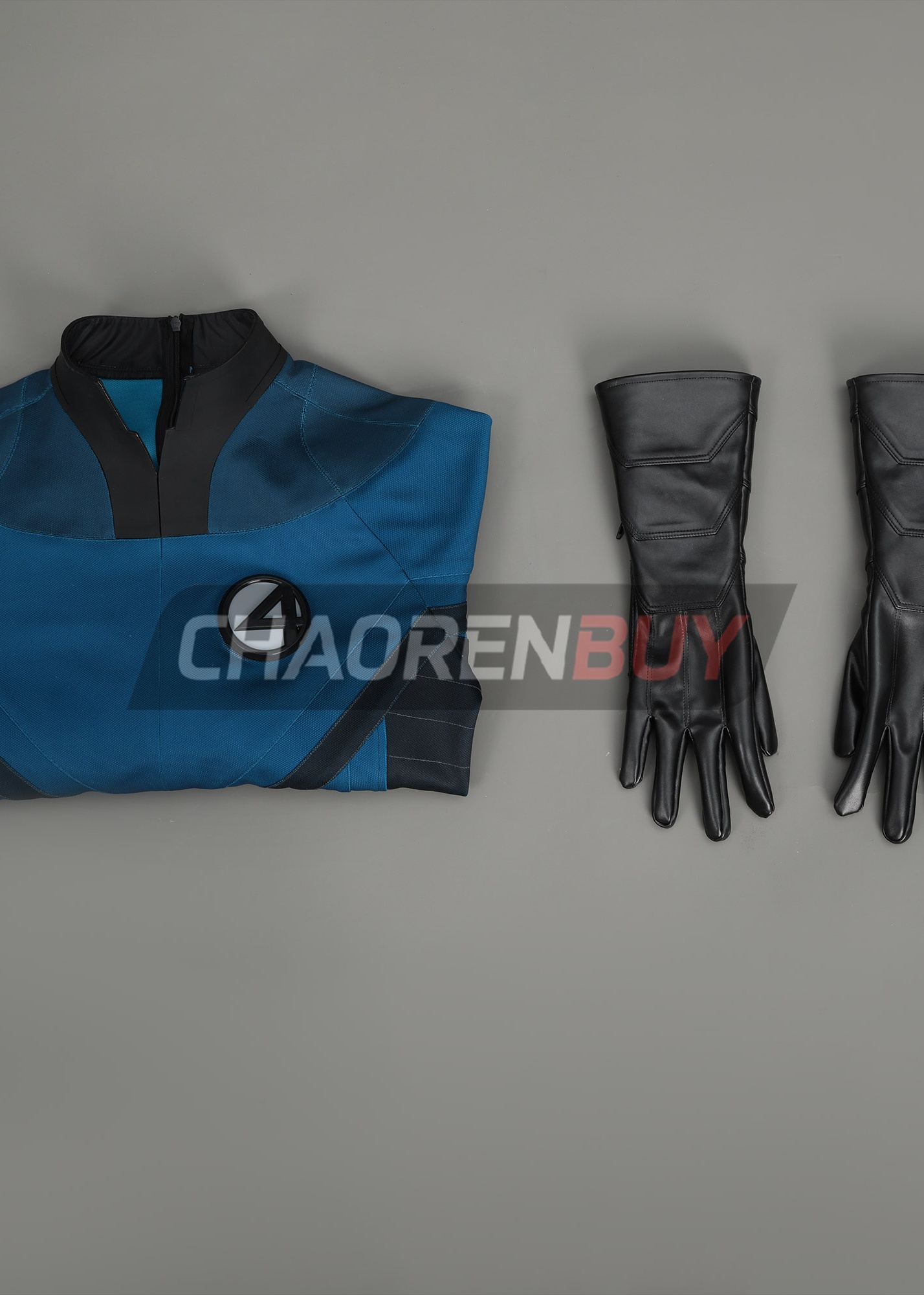 Human Torch Costume Fantastic Four Johnny Storm Suit Cosplay Ver.4