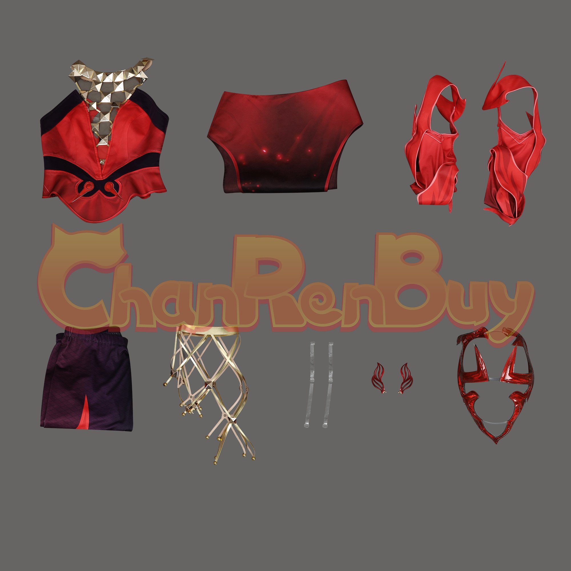 Emporium Matron Costume Marvel Rivals Scarlet Witch Suit Cosplay