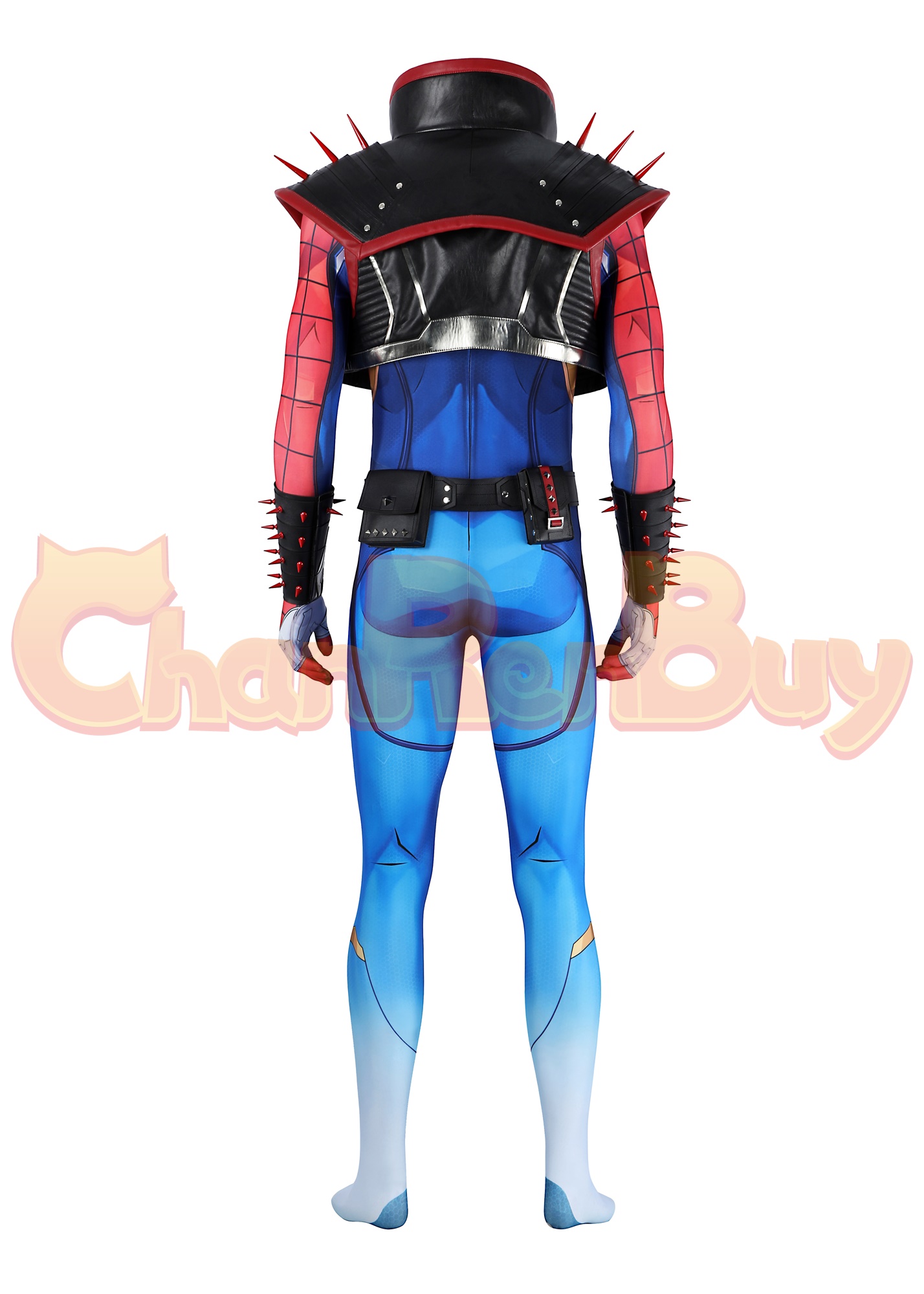 Spider Punk 2099 Costume Marvel Rivals Suit Cosplay