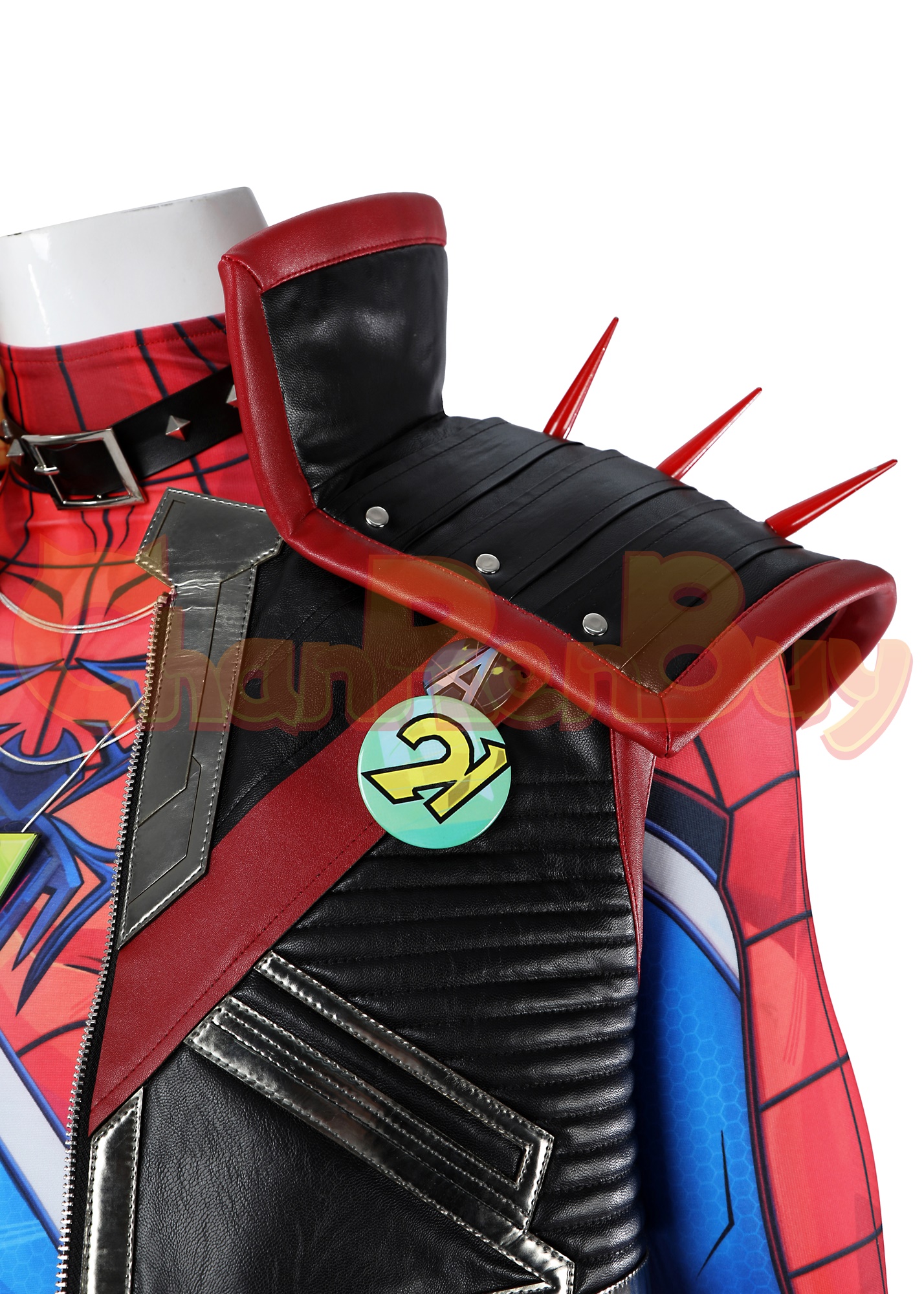 Spider Punk 2099 Costume Marvel Rivals Suit Cosplay
