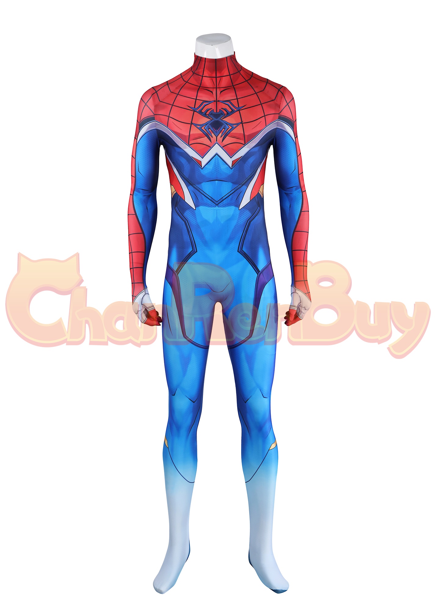 Spider Punk 2099 Costume Marvel Rivals Suit Cosplay