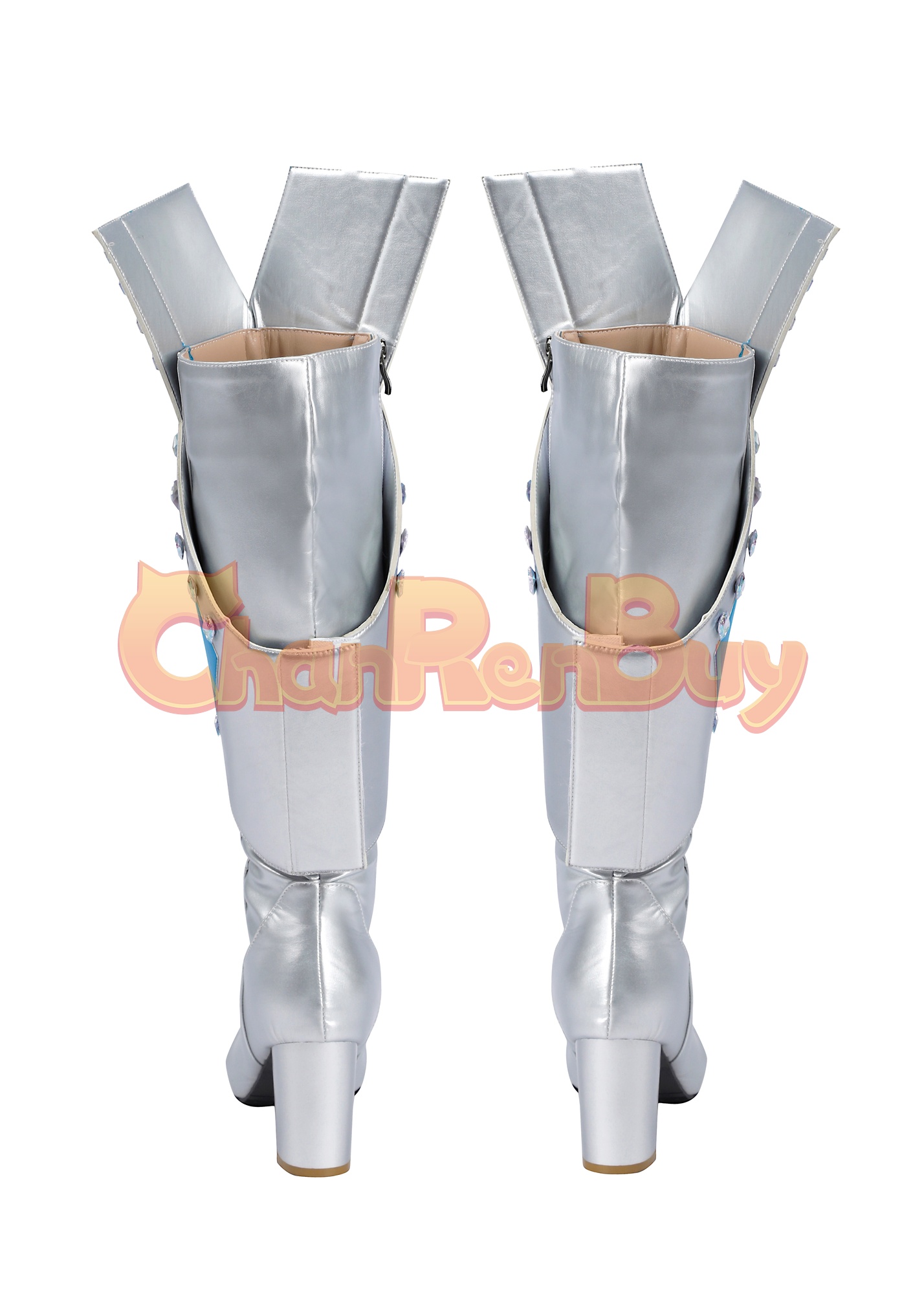 White Queen Shoes Women Marvel Rivals Emma Grace Frost Boots Cosplay