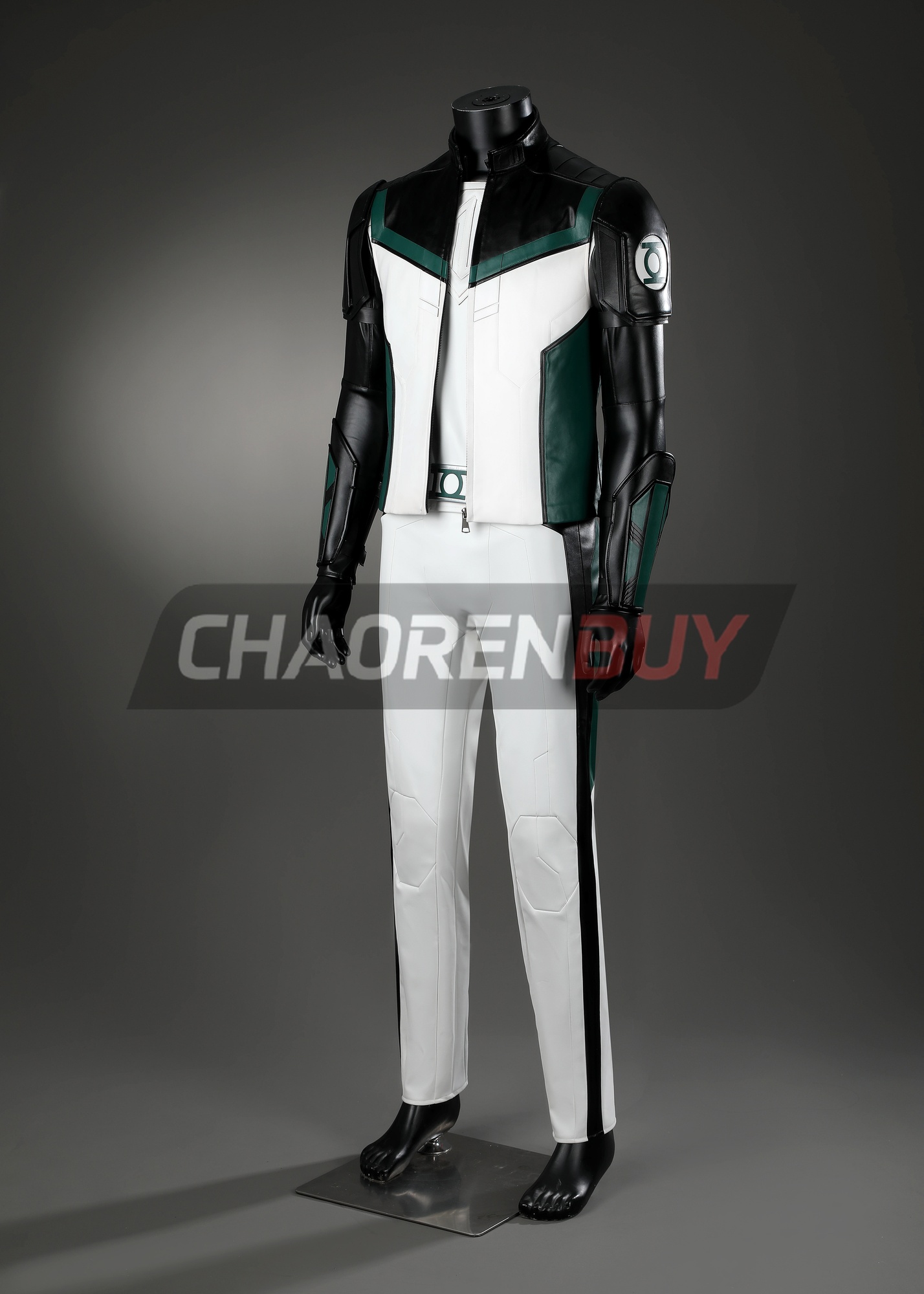 Green Lantern Costume Superhero Man Suit Cosplay