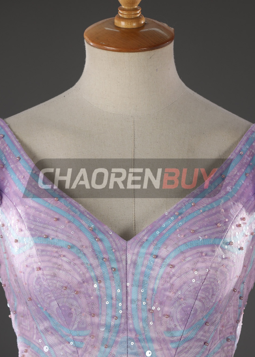 Glinda Costume Suit Cosplay Purple Dress