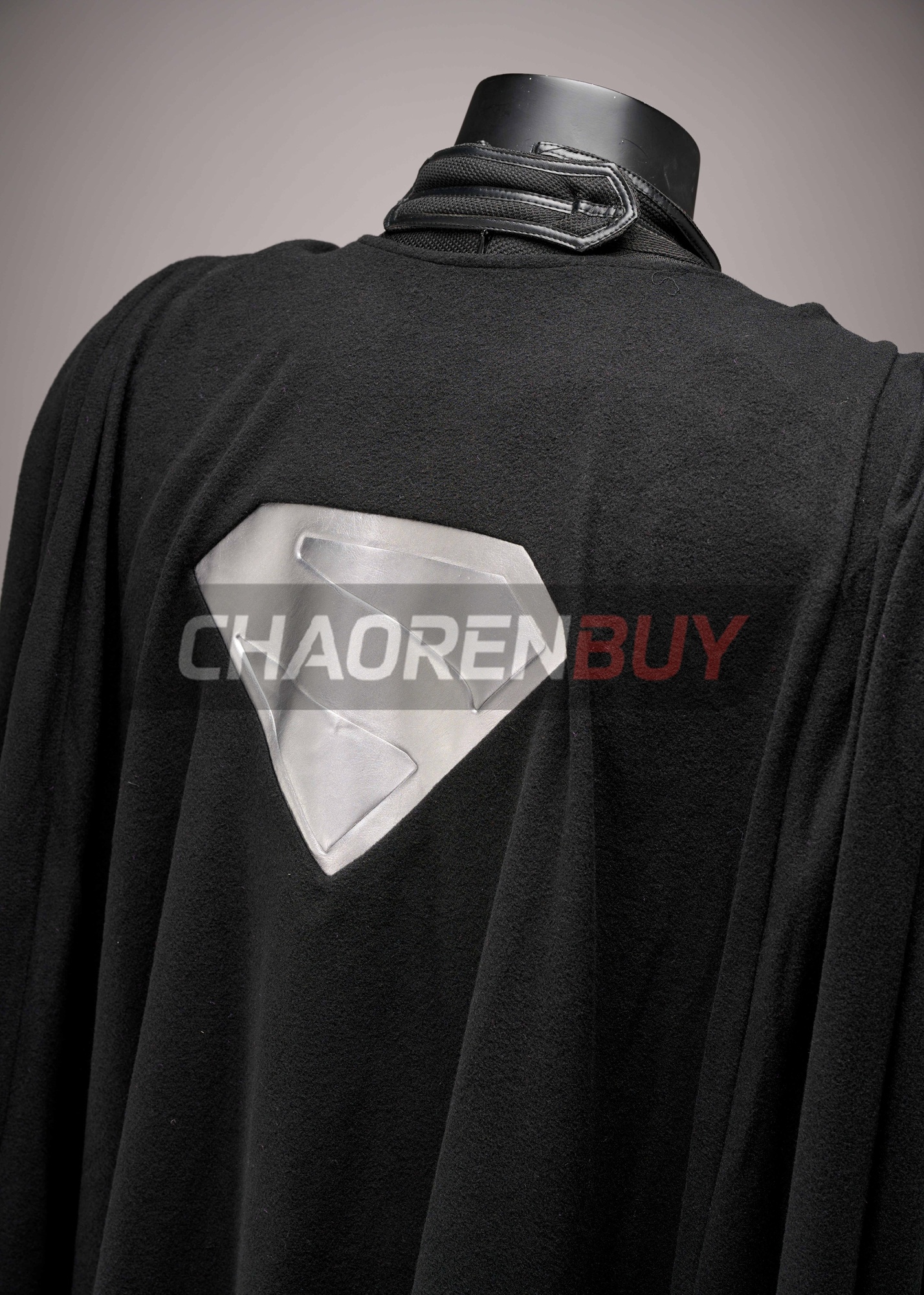 Superhero Man Costume Suit Cosplay Black Version 2