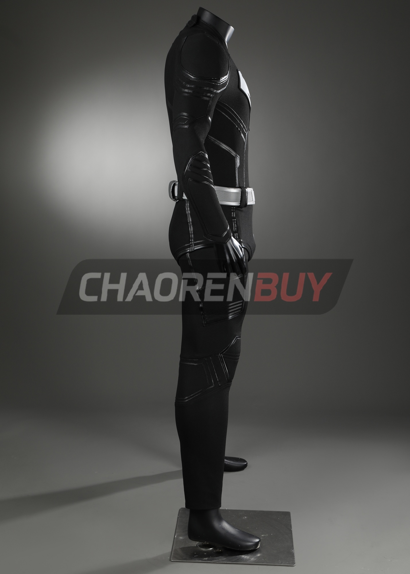 Superhero Man Costume Suit Cosplay Black Version