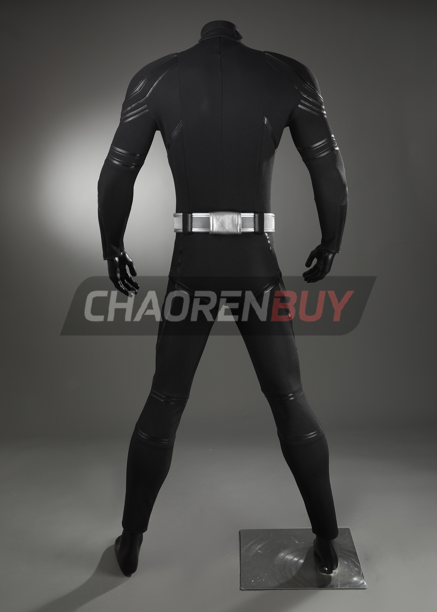 Superhero Man Costume Suit Cosplay Black Version