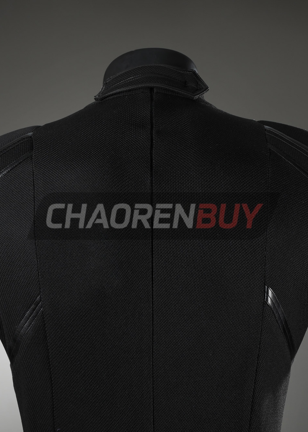 Superhero Man Costume Suit Cosplay Black Version