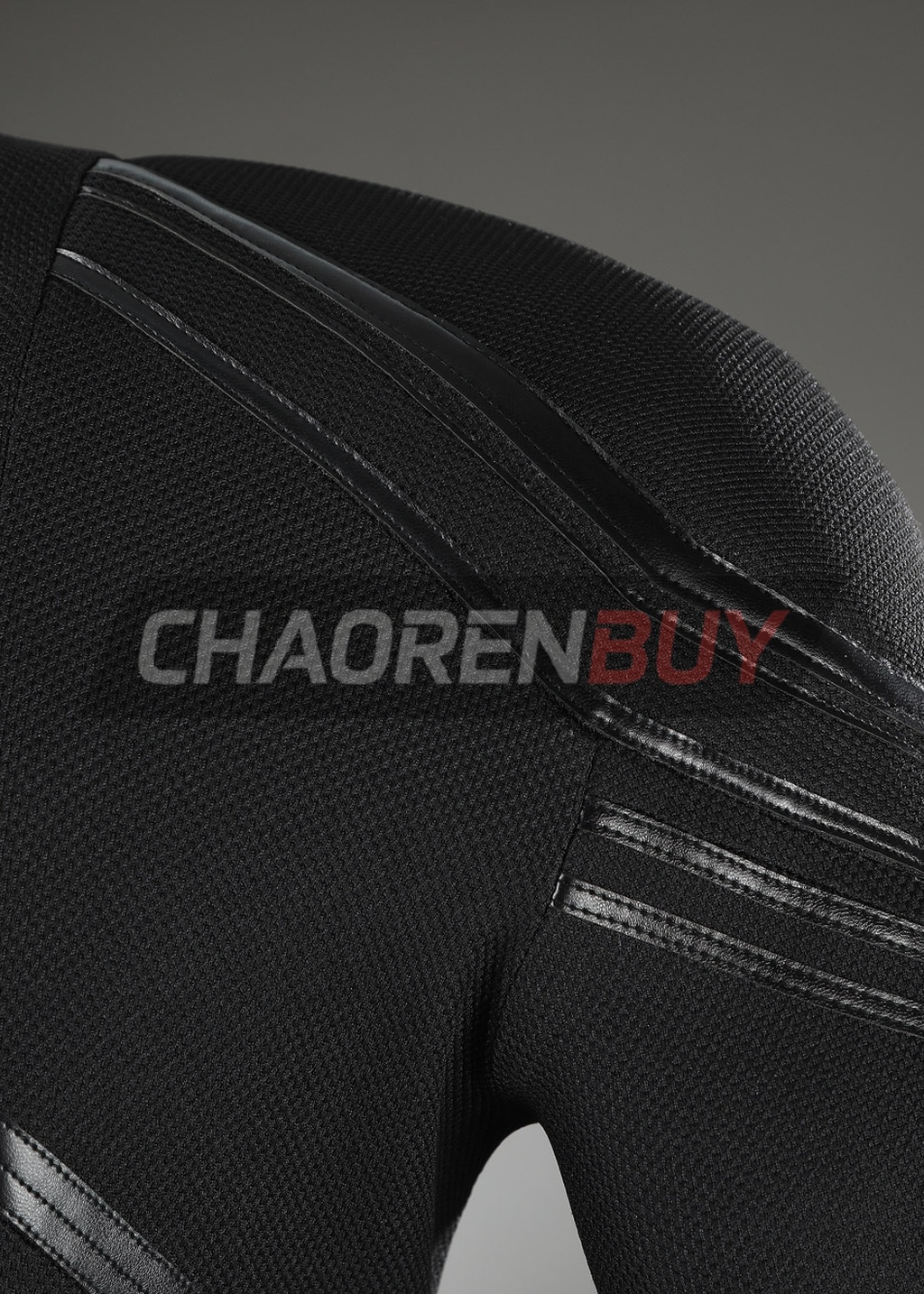 Superhero Man Costume Suit Cosplay Black Version