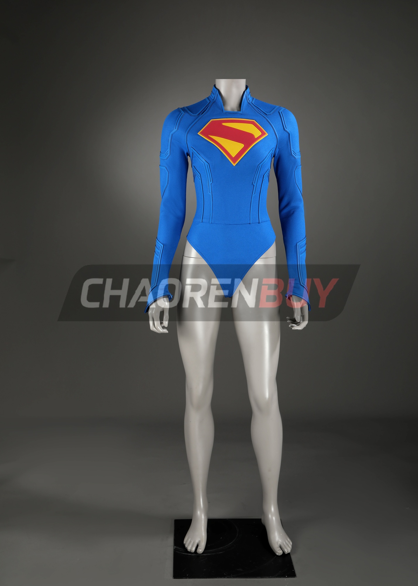 Superhero Man Girl Costume Suit Cosplay Woman with Coat