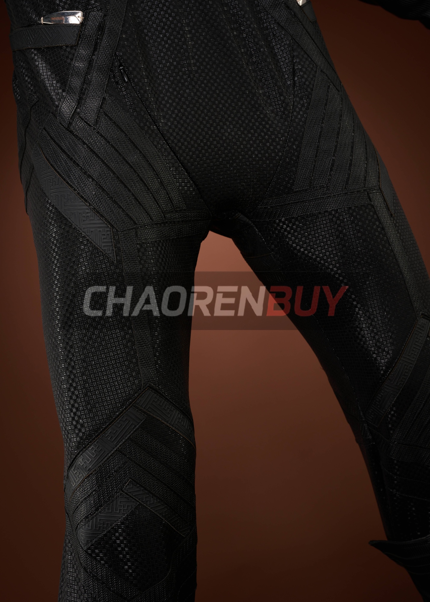 Black Panther Costume T'Challa Suit Cosplay Top Level
