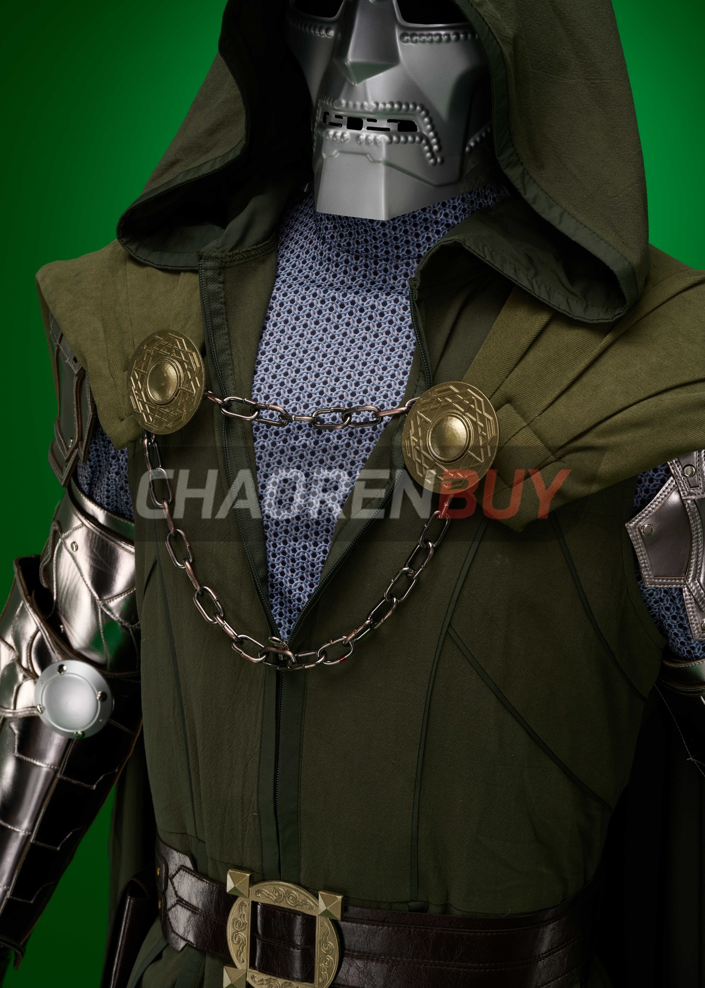 Doctor Doom Costume Avengers: Doomsday Suit Cosplay Top Lever