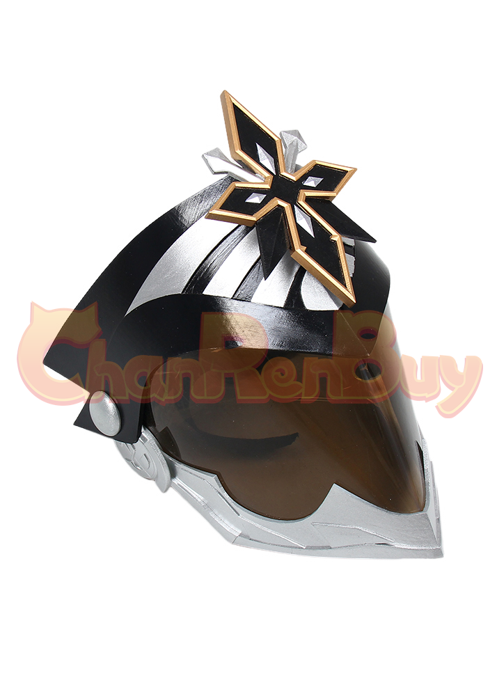 Genshin Impact Capitano Mask Prop Cosplay