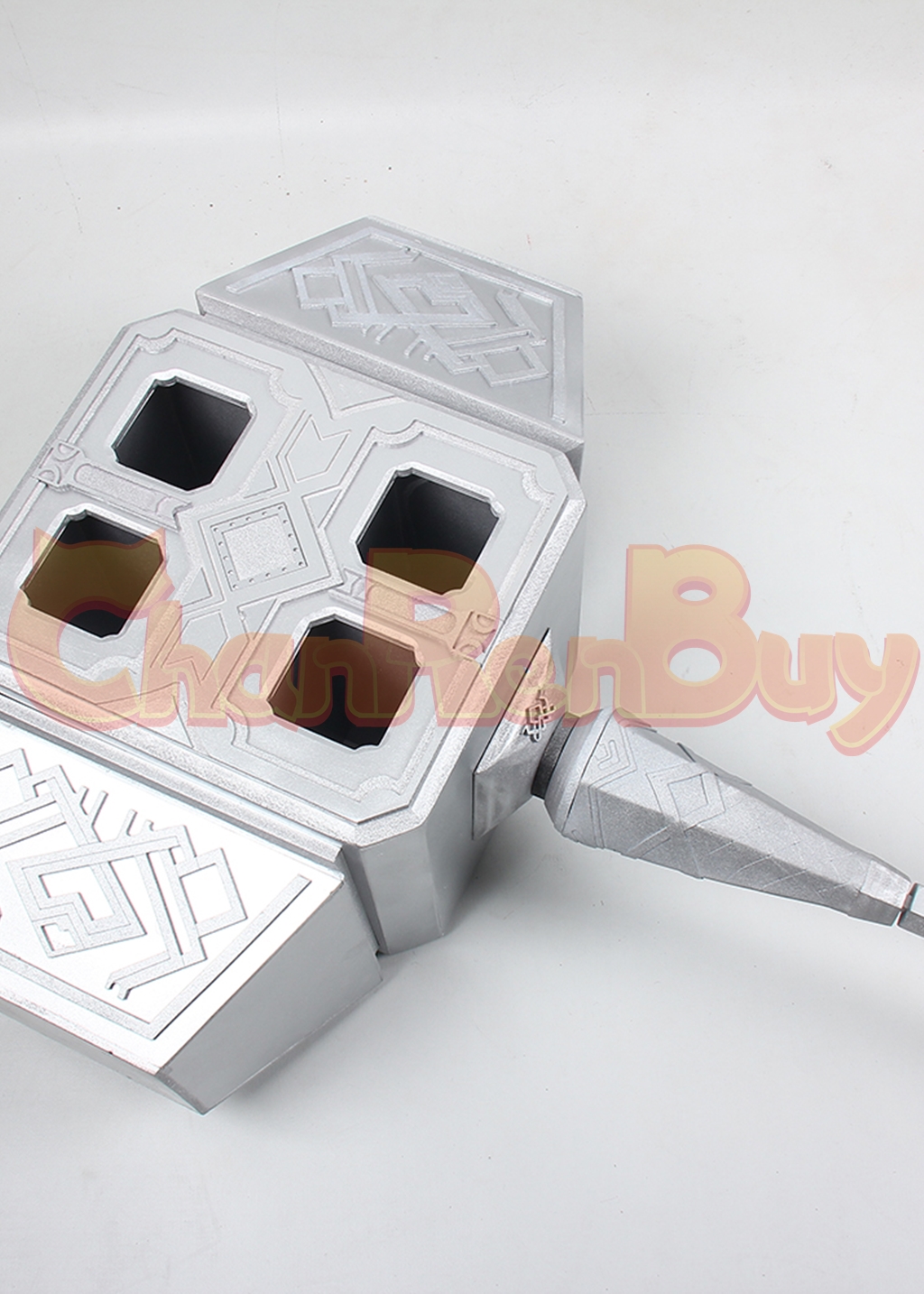 Final Fantasy XIV Darkness Asphodelos War Hammer Prop Cosplay