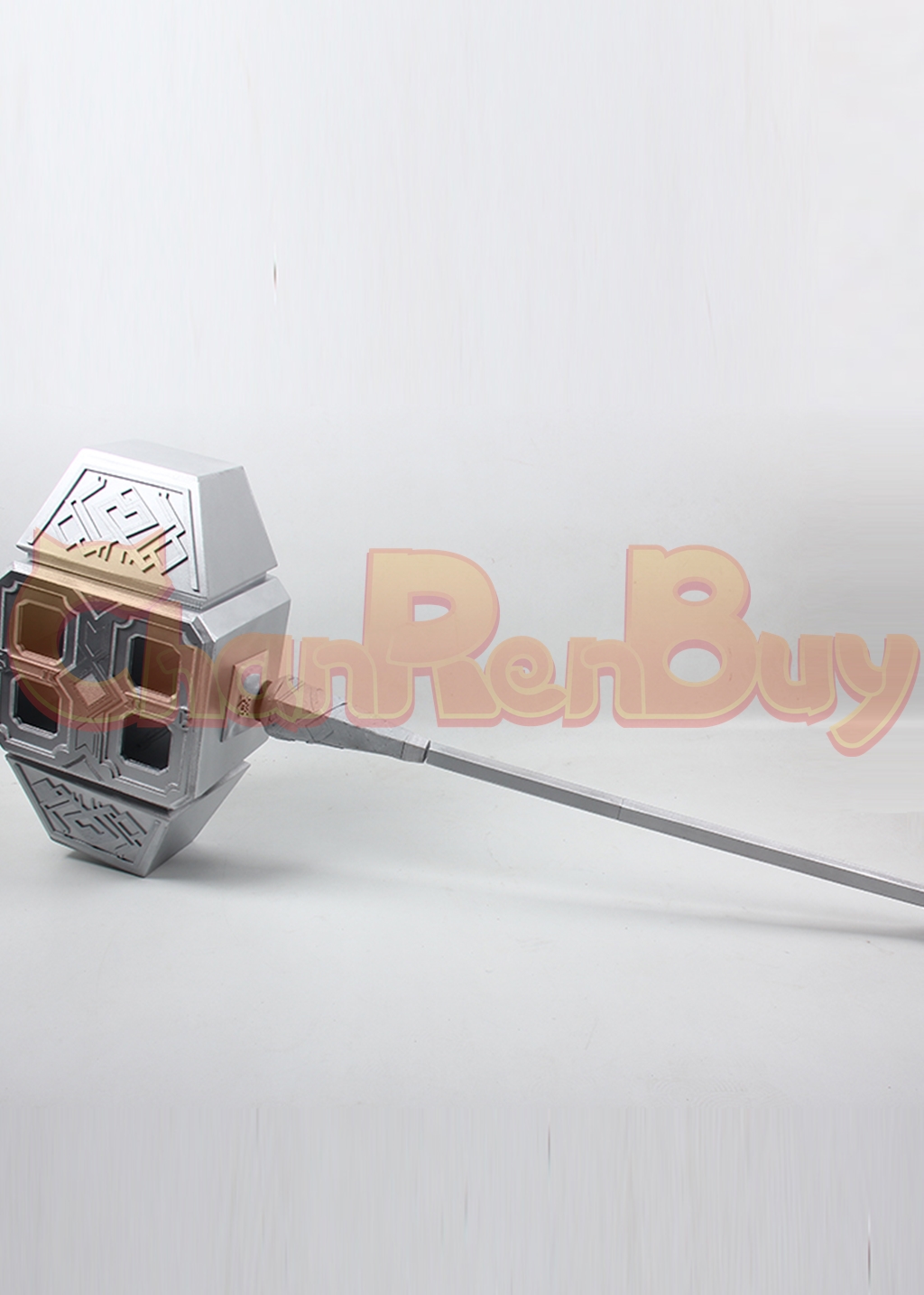 Final Fantasy XIV Darkness Asphodelos War Hammer Prop Cosplay