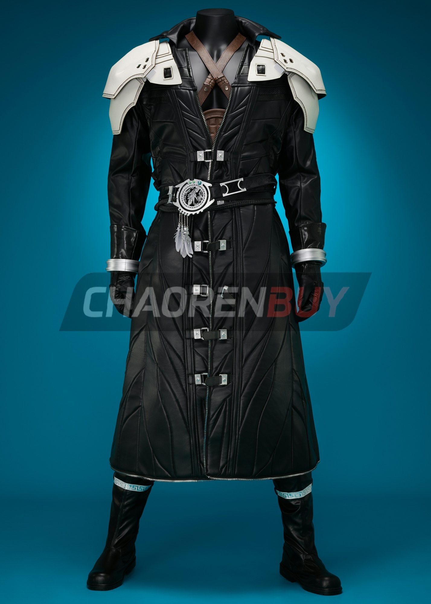 Sephiroth Costume Final Fantasy VIISuit Cosplay Top Level