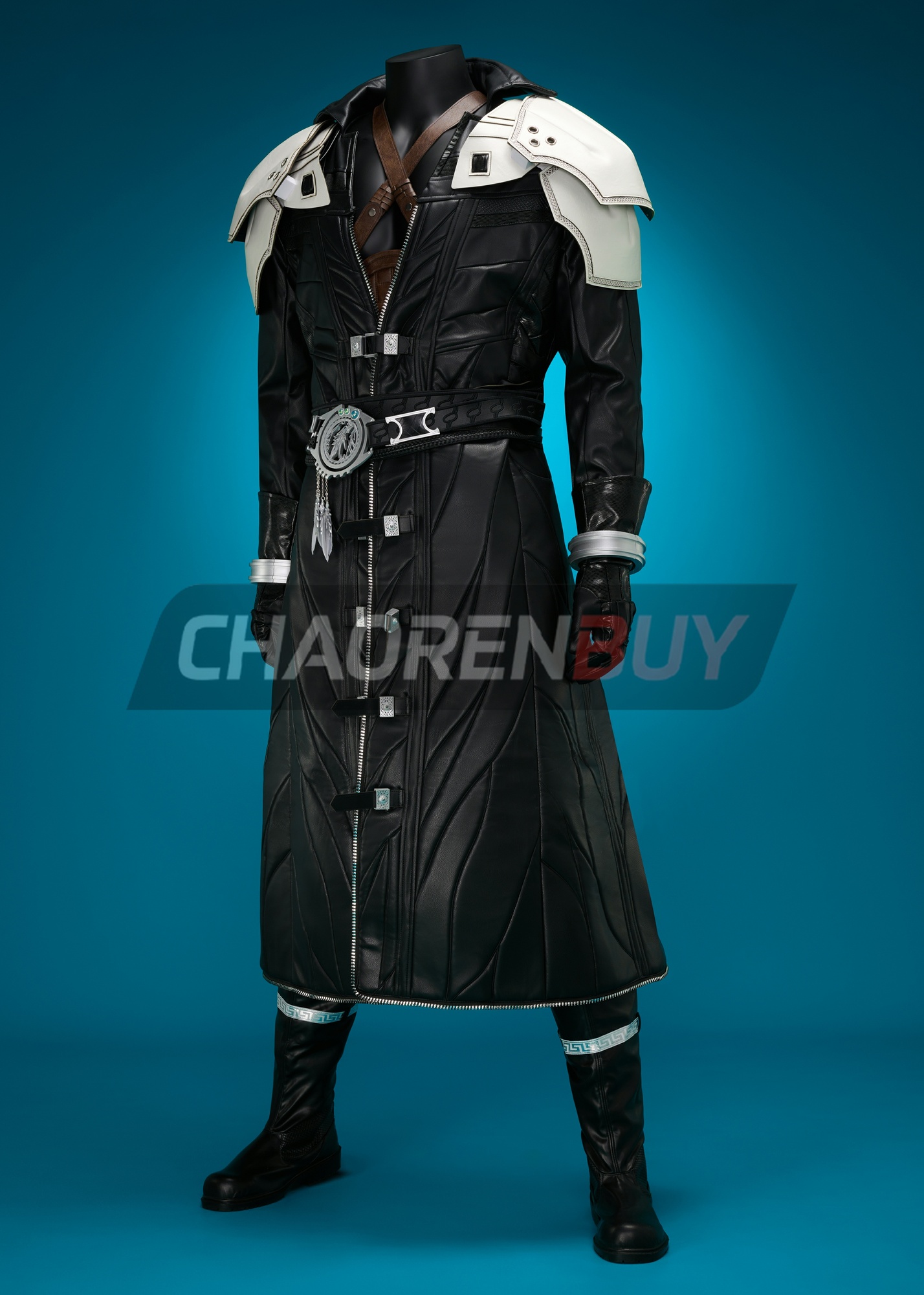 Sephiroth Costume Final Fantasy VIISuit Cosplay Top Level