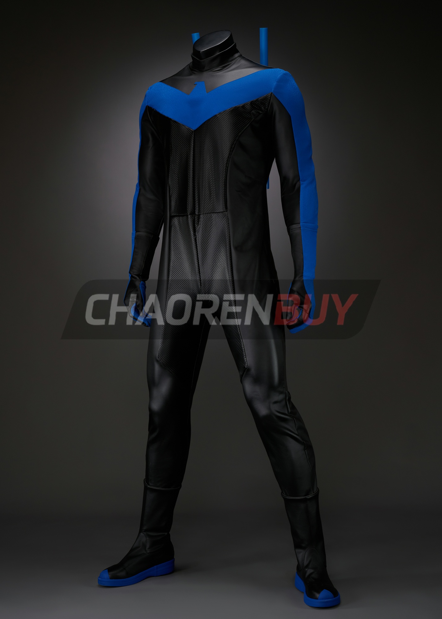 Nightwing Costume Suit Dick Grayson Cosplay Ver.2