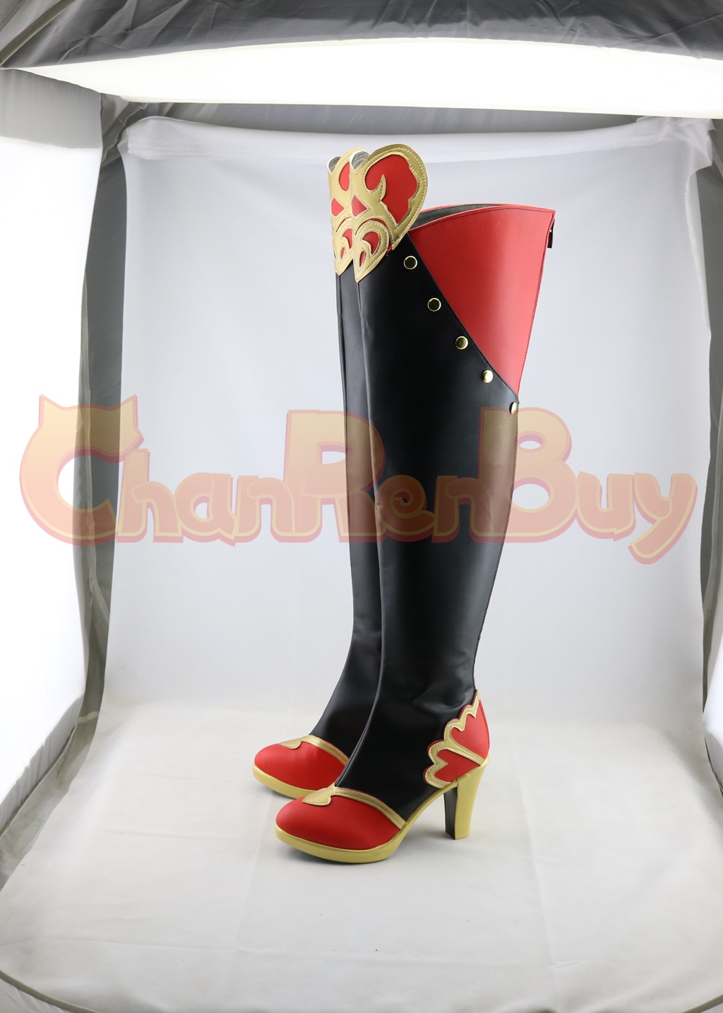 Riddle Rosehearts Shoes Men Twisted Wonderland Boots Cosplay