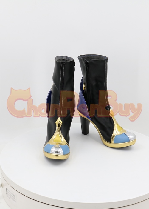 Yelan Shoes Genshin Impact Cosplay Women Boots