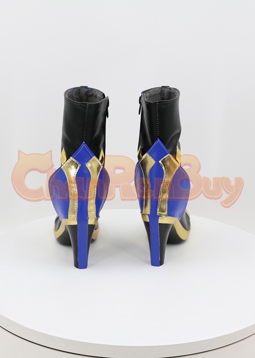 Yelan Shoes Genshin Impact Cosplay Women Boots