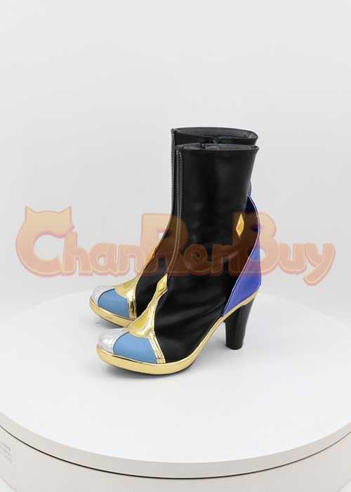 Yelan Shoes Genshin Impact Cosplay Women Boots
