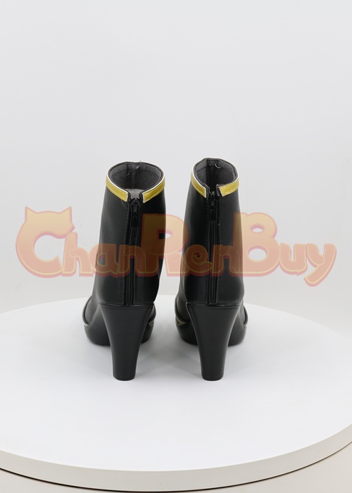 Pomu Rainpuff Shoes NIJISANJI EN Cosplay Women Boots