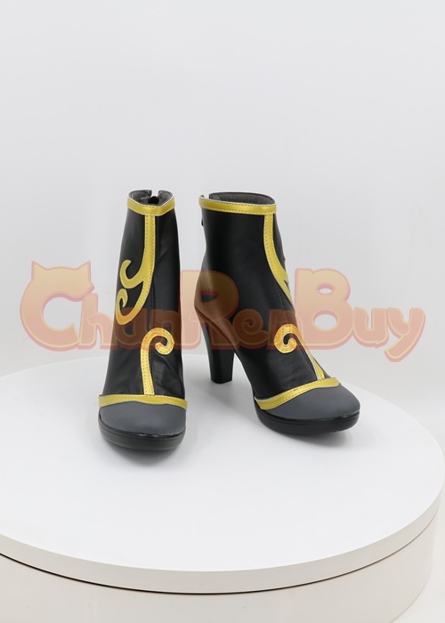 Pomu Rainpuff Shoes NIJISANJI EN Cosplay Women Boots