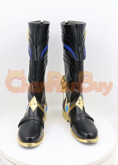 Genshin Impact II Dottore Shoes Men Boots Cosplay