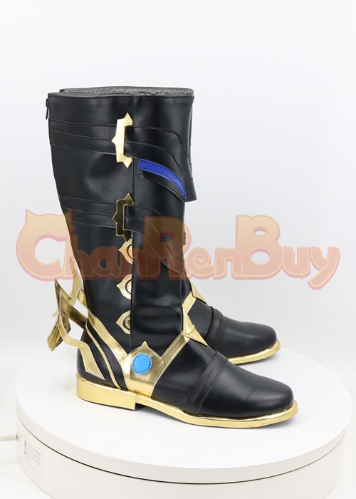 Genshin Impact II Dottore Shoes Men Boots Cosplay