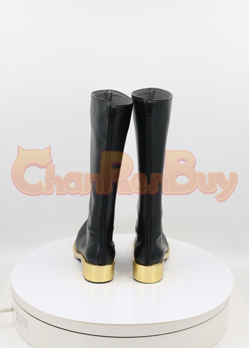 Genshin Impact Alhaitham Shoes Cosplay Admiral Uniform Men Boots