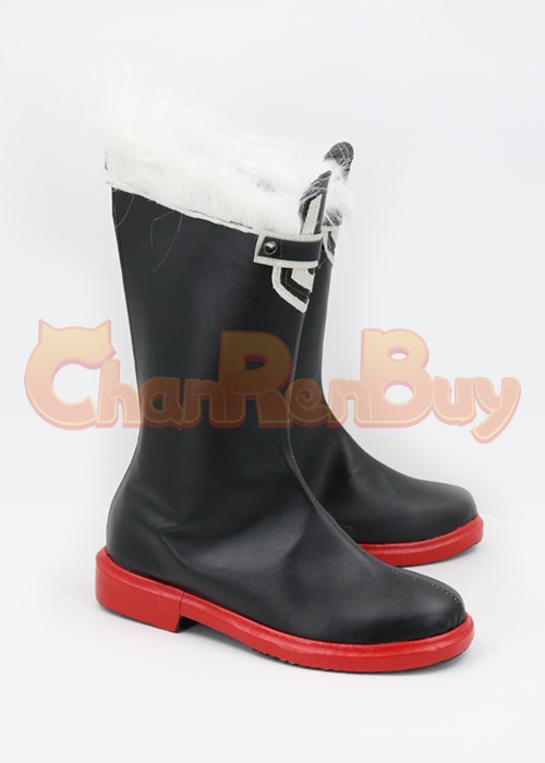 Genshin Impact Fatui Skirmisher Shoes Cosplay Admiral Uniform Men Boots