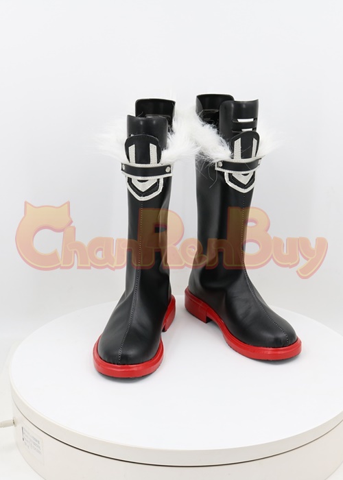 Genshin Impact Fatui Skirmisher Shoes Cosplay Admiral Uniform Men Boots