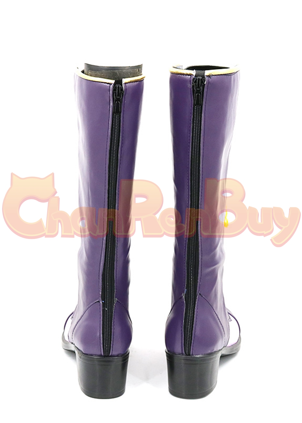 Twisted-Wonderland Shoes Men Silver Boots Cosplay