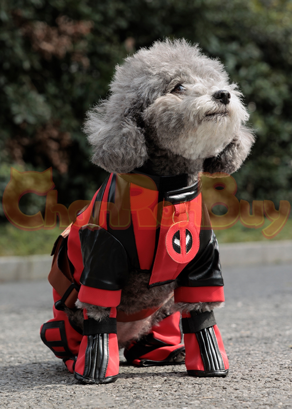 Dogpool Dog Costume Deadpool & Wolverine Cosplay Suit