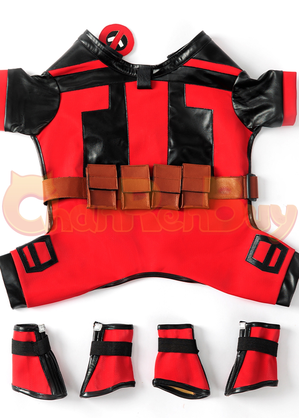Dogpool Dog Costume Deadpool & Wolverine Cosplay Suit