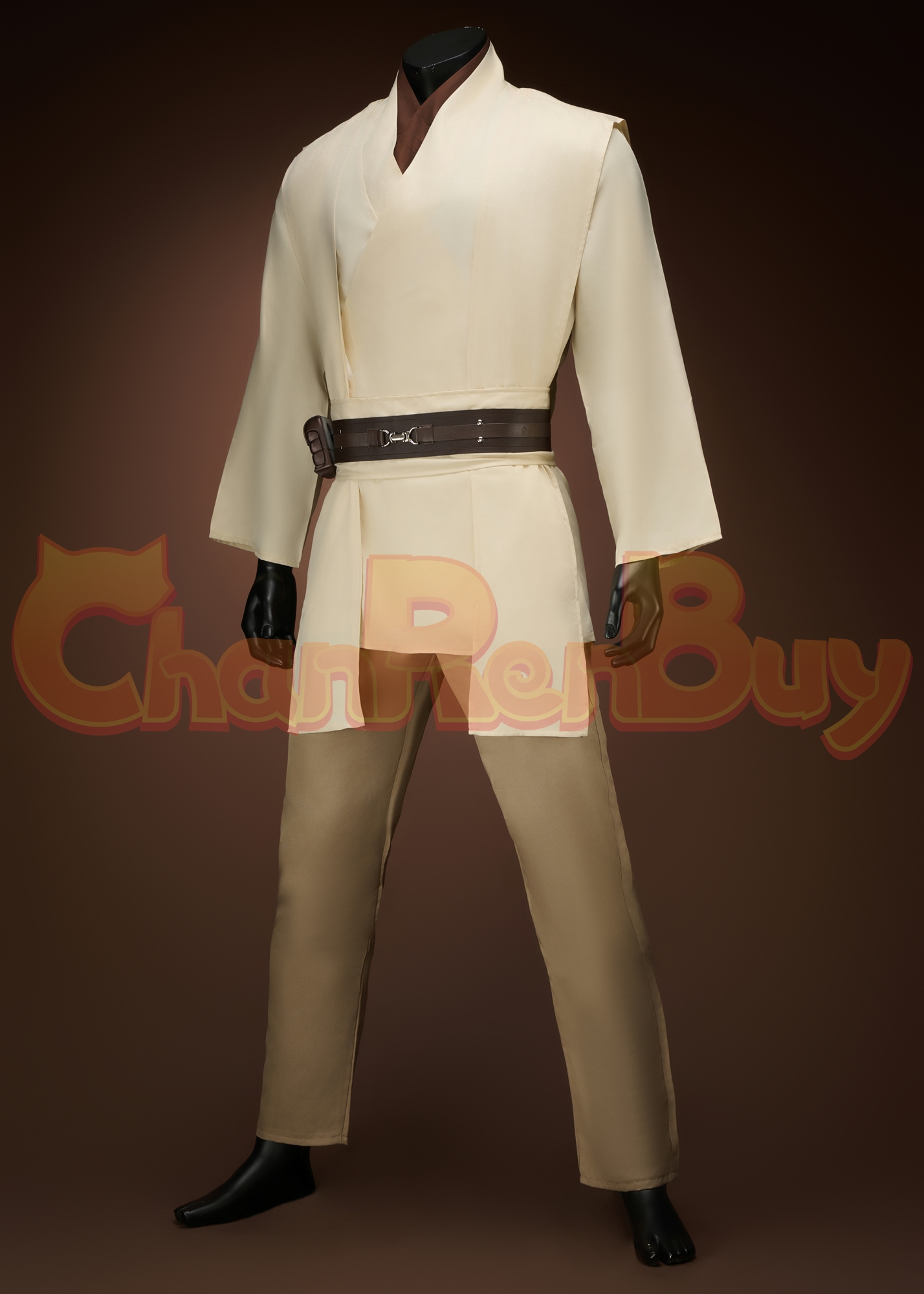 Star Wars Episode III Obi-Wan Kenobi Costume Suit Cosplay Normal Ver