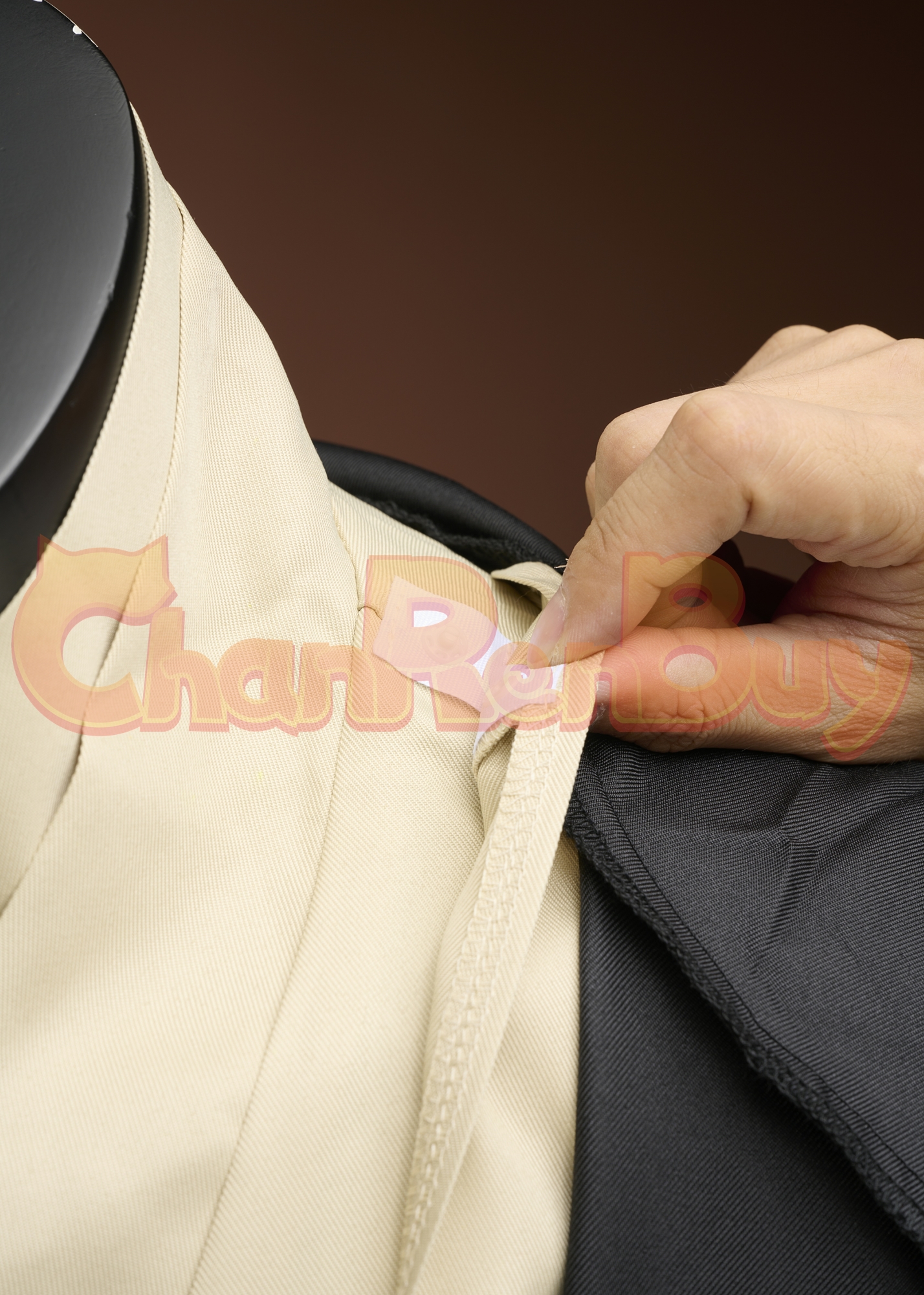 Star Wars: Episode I Qui-Gon jinn Costume The Phantom Menace Suit Cosplay