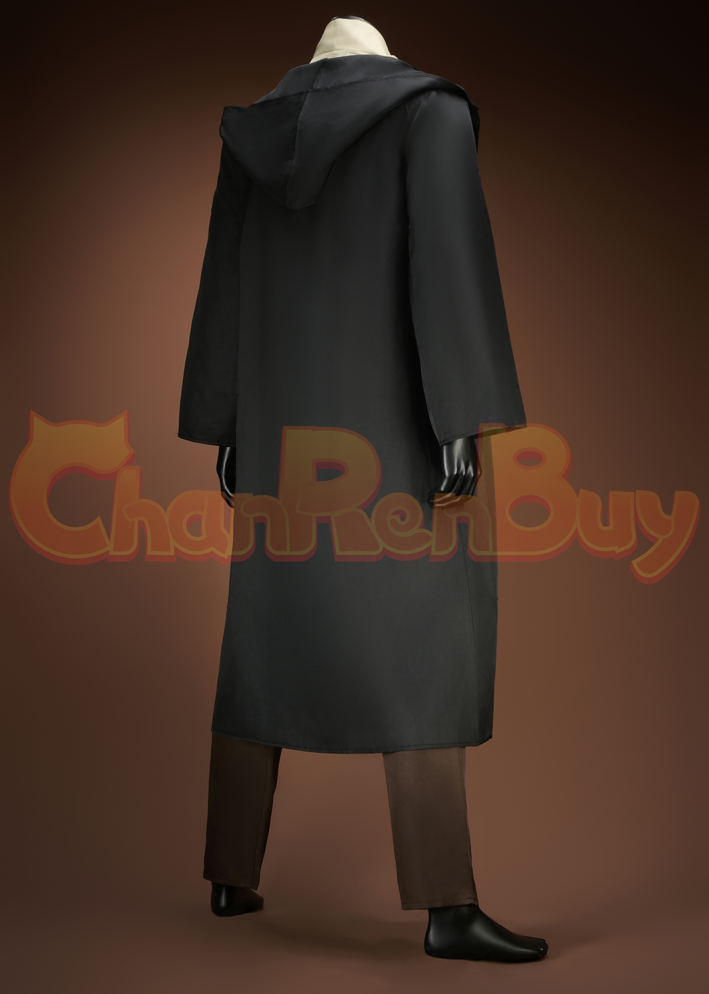 Star Wars: Episode I Qui-Gon jinn Costume The Phantom Menace Suit Cosplay