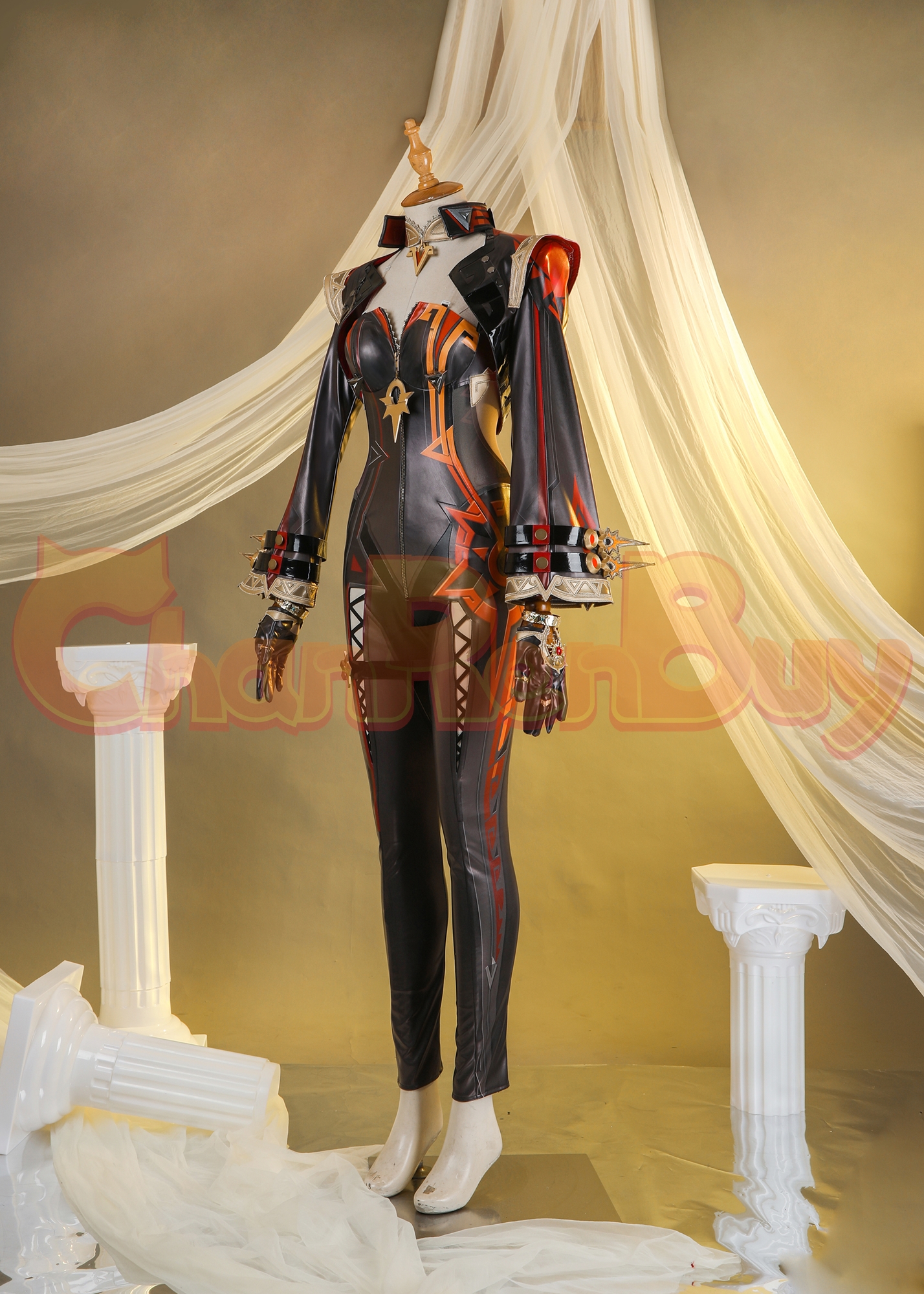 Pyro Archon Costume Genshin Impact Mavuika Suit Cosplay