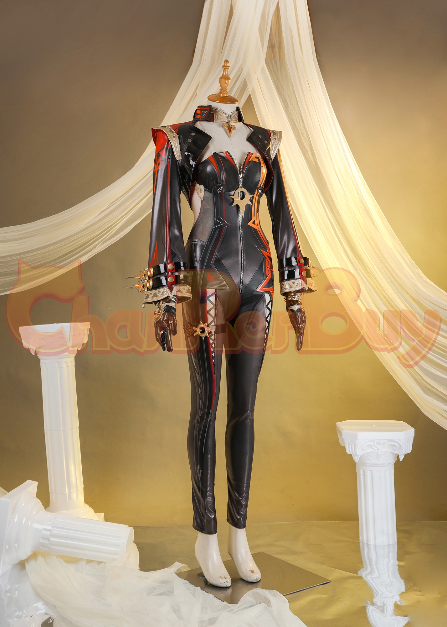 Pyro Archon Costume Genshin Impact Mavuika Suit Cosplay